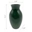 Green Porcelain Vase, 5"