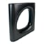 Crosby St. Black Open Ceramic Vase, 10"