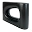 Black Ceramic Vase, 6"