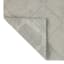2-Piece Light Grey Diamond Design Bath Rug Set