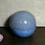 Ty Pennington Blue Reactive Glaze Ceramic Sphere, 4.5"