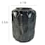 Tracey Boyd Metallic Pewter Ceramic Vase, 5.5"