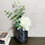 Tracey Boyd Metallic Pewter Ceramic Vase, 5.5"