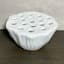 Found & Fable White Lotus Ceramic Vase, 3"