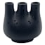 Tracey Boyd Black Contemporary Porcelain Vase, 4"
