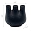 Tracey Boyd Black Contemporary Porcelain Vase, 4"