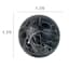 Black Faux Marble Orb, 4"