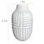 Tracey Boyd White Ceramic Vase, 12.8"