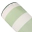 Providence Green & White Cabana Stripe Bolster Outdoor Throw Pillow