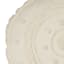 Found & Fable Tan Embellished Round Outdoor Throw Pillow, 16"
