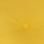 Butter Yellow Canvas Outdoor Tufted Back Cushion
