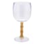 Providence Bamboo Handle Clear Wine Glass