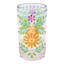 Acrylic Multicolor Embossed Clear Highball Glass