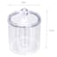 Clear Cotton Swab Jar