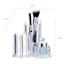 3-Compartment Clear Cylinder Cosmetic Organizer