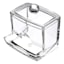 Clear Cotton Swab Holder