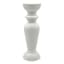 White Dual Candleholder, 12"