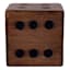 Natural Wood Dice, 4"