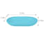 Tiny Dreamers Light Blue Plastic Soap Dish, 5.3"