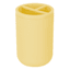 Tiny Dreamers Yellow Plastic Toothbrush Holder, 4.4"