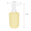 Tiny Dreamers Yellow Plastic Soap Dispenser, 6.7"