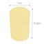 Tiny Dreamers Yellow Plastic Trash Can, 6l