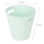 Mint Round Wastebasket, 5l