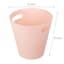 Light Pink Round Wastebasket, 5l