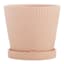 Indoor Rainbow Evening Pink Ceramic Pot, Medium