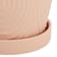 Indoor Rainbow Evening Pink Ceramic Pot, Medium