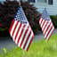 2-Pack Patriotic USA Stick Flags, 12x18