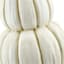 Homespun Harvest White Pumpkin Stack, 28"