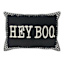 Hey Boo Patchwork Throw Pillow, 14x20