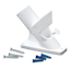 2-Position HDPE Flagpole Bracket, 1"