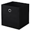3-Pack Modular Storage Cube, Black