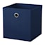 3-Pack Navy Modular Storage Cube, 10.5"