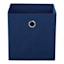 3-Pack Navy Modular Storage Cube, 10.5"