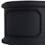 Japi Versailles Black Round Outdoor Planter, Medium