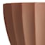 Scalloped Natural Clay Outdoor Planter, Small