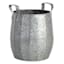Honeycomb Iron Outdoor Planter with Handles, Medium