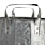Honeycomb Iron Outdoor Planter with Handles, Medium