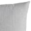 Tahiti Silver Oversized Square Outdoor Throw Pillow, 20"