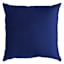 Navy Blue Canvas Square Outdoor Throw Pillow, 16"