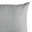 Tahiti Silver Lumbar Outdoor Throw Pillow, 14x20