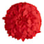 Poppy Red Petal Outdoor Throw Pillow, 18"