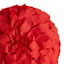 Poppy Red Petal Outdoor Throw Pillow, 18"