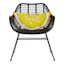 Lemon Slice Outdoor Throw Pillow, 14x26