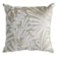 Natural Royal Palm Premium Oversized Square Outdoor Throw Pillow, 20"