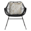 Natural Royal Palm Premium Oversized Square Outdoor Throw Pillow, 20"