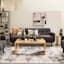 Crosby St. Hadley Tufted Back Sofa, Charcoal Grey